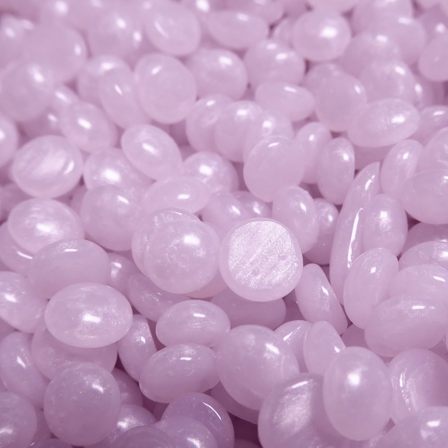 Blue Pearl Wax Sensitive Coral Bead Hard Wax (Stripless) Small Bag Pink -  1lb